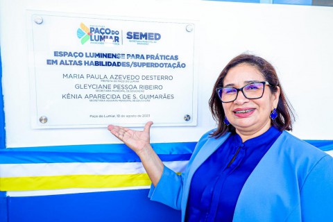 Paço do Lumiar reinaugura o Espaço Luminense para Práticas de Alunos com Altas Habilidades(ELPAHS)