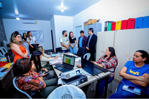 Paço do Lumiar recebe visita de técnicos do Ministério da Saúde objetivando ampliar atendimento