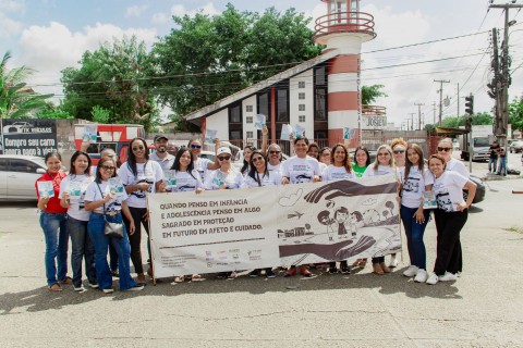 Blitz educativa no Maiobão alerta para combate ao trabalho infantil